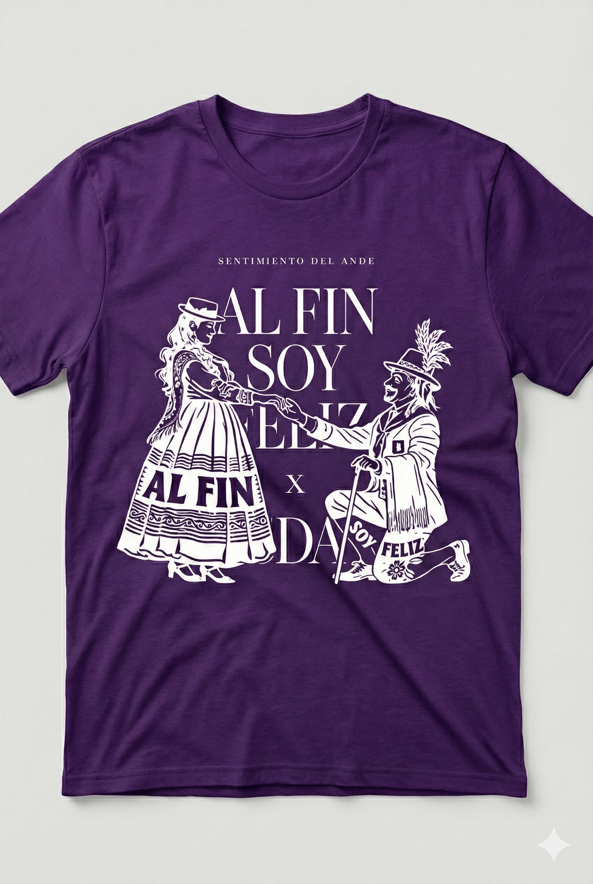 Polo IMOOHS x SDA - Al fin soy feliz (mora) - 001