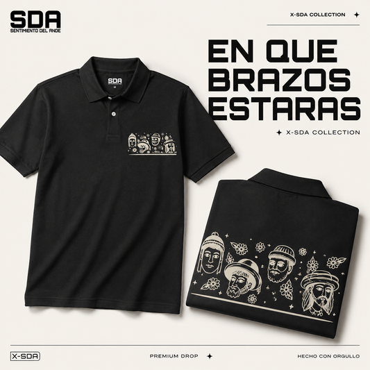 Camiseta marfil En qué brazos estarás