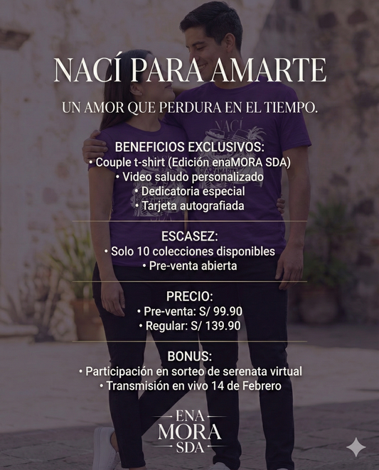 Pack enaMORAsda Nací para amarte