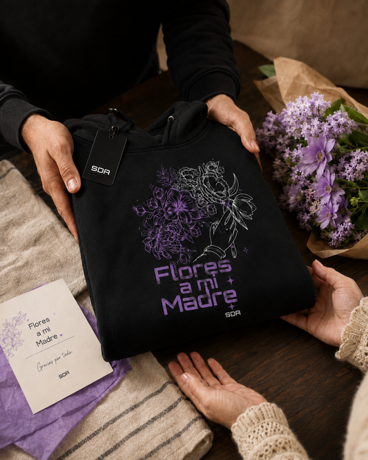 Polera Flores a mi Madre - Carta a la madre