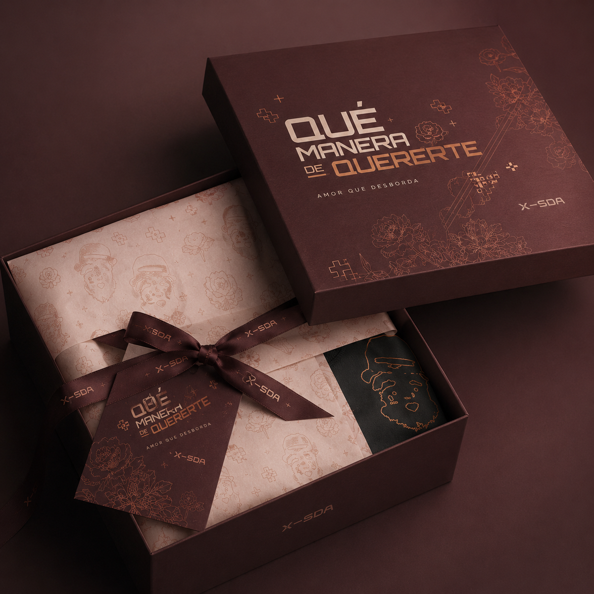 Caja premium Qué Manera de Quererte